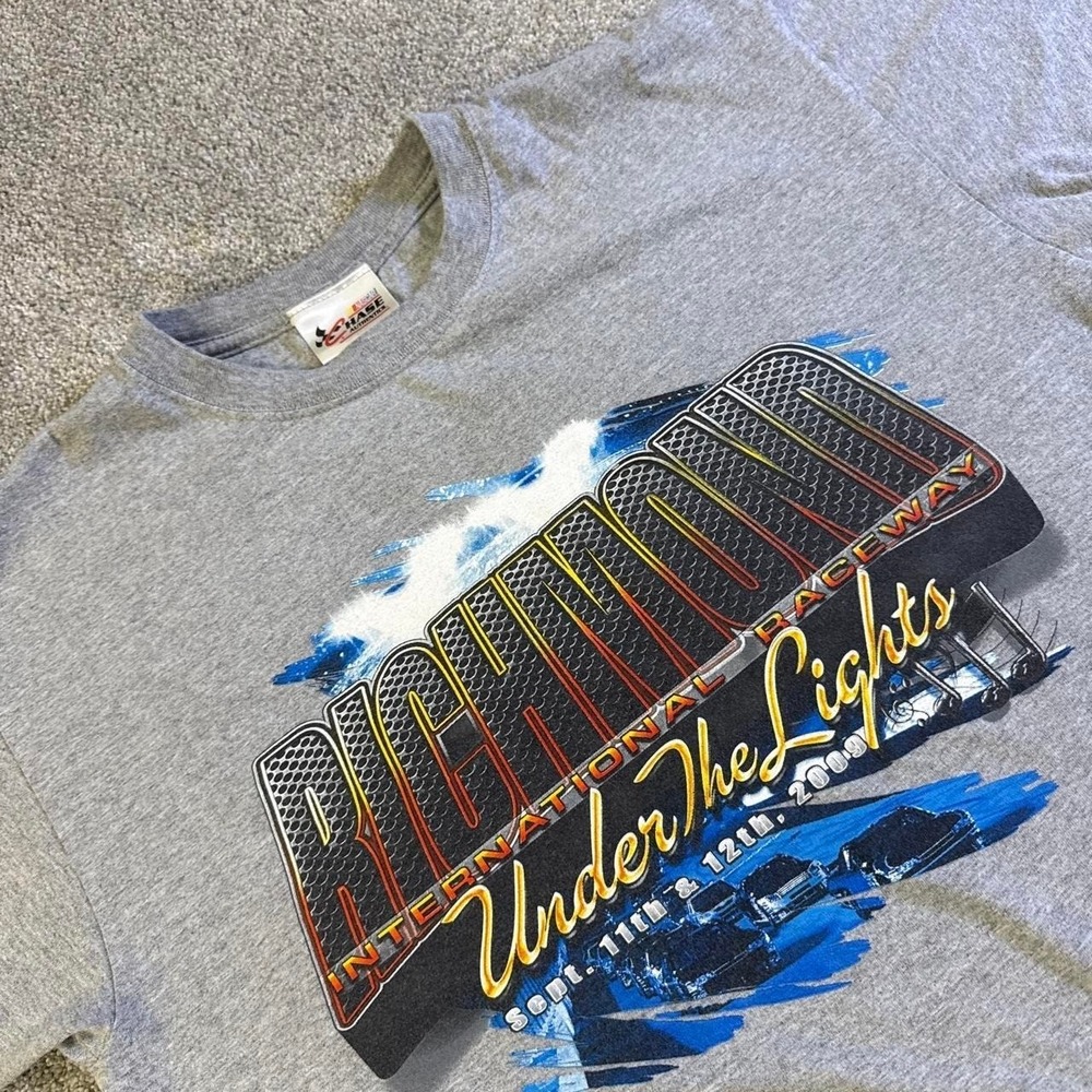 2009 Richmond International Raceway Chase Authentics T Shirt Large NASCAR